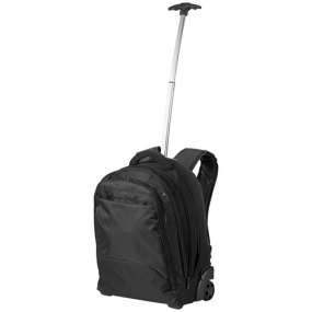Laptop rolling backpack
